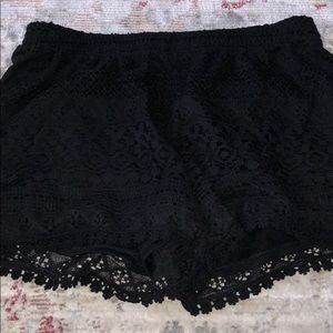 Black shorts!